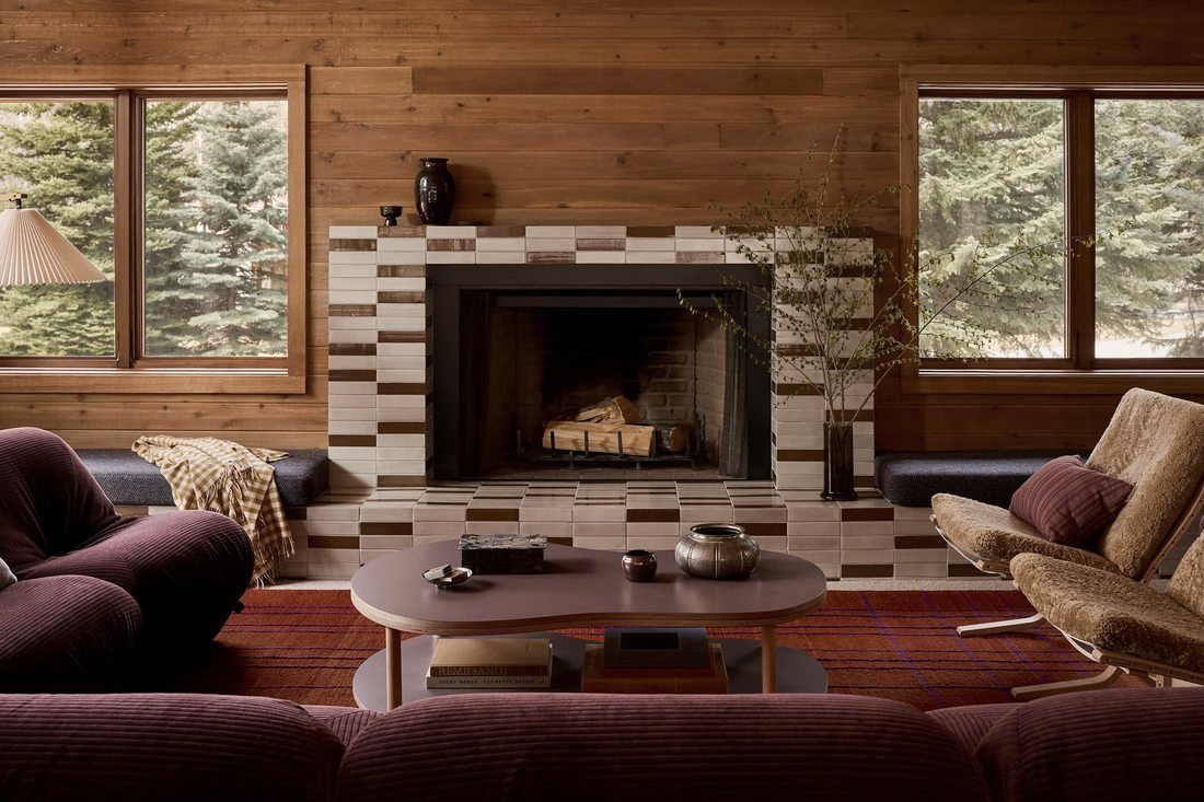 Contemporary cottage interior