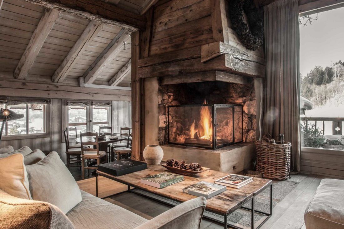 Contemporary cottage interior